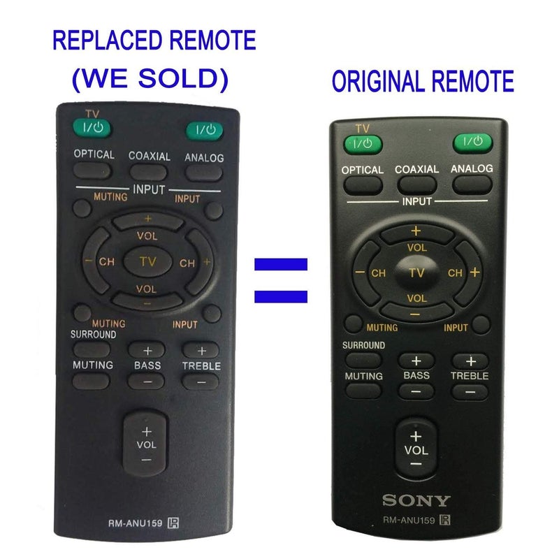 Beyution New Sound Bar Remote Control RM-ANU159 Fit for Sony Audio System HT-CT60/C SA-CT60 SS-WCT60 HT-CT60 - Image 2